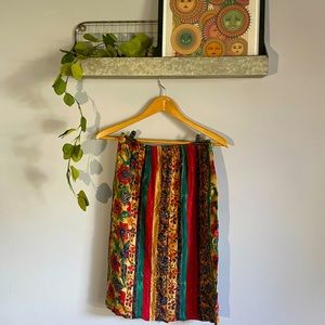 Vintage knee-length skirt